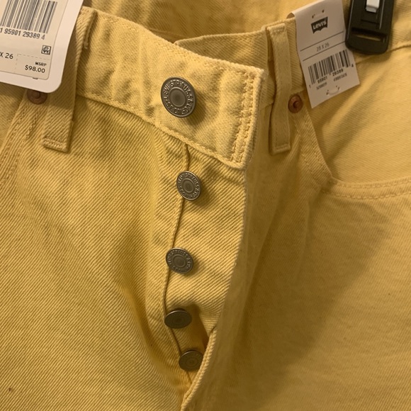 Levi’s 501® ORIGINAL CROPPED WOMEN'S JEANS size 28x26 - Picture 8 of 15